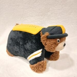 NFL Pittsburgh Steelers Pillow Pets Dream Lites Bear Color Changing Steeler Logo